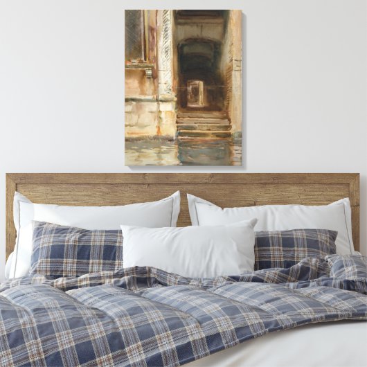 Venezianische Passage Leinwanddruck (Insitu (Schlafzimmer))