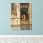 Venezianische Passage Leinwanddruck (Insitu (Holzboden))