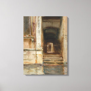 Venezianische Passage Leinwanddruck