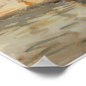 Venezianische Passage Poster (Ecke)