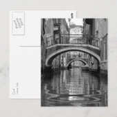 Venezianische Postkarte (Vorne/Hinten)