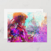 Venezianische Postkarte (Vorne/Hinten)