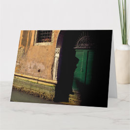 VENEZIANISCHE SIESTA Jumbo Grußkarte Karte