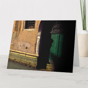 VENEZIANISCHE SIESTA Jumbo Grußkarte Karte