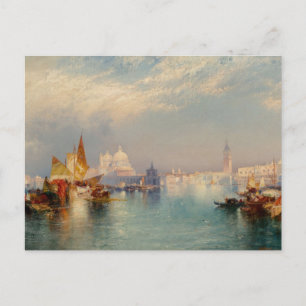 Venezianische Szene von Thomas Moran Postkarte
