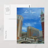 venezianische Vegas Postkarte (Vorne/Hinten)