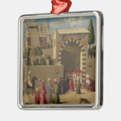 Venezianischen Interview des Botschafters Silbernes Ornament (Links)