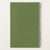 Venezianischer Blumengarten Notizblock (Rückseite)