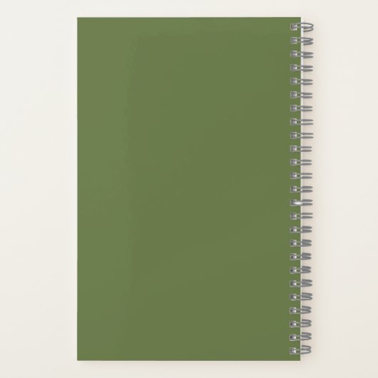 Venezianischer Blumengarten Notizblock (Rückseite)