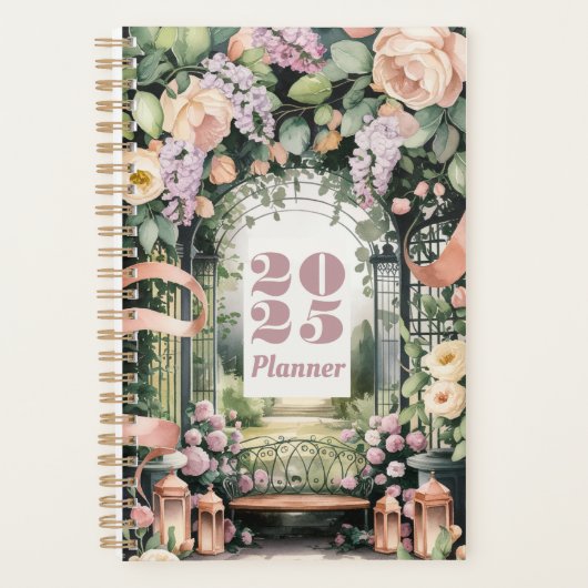 Venezianischer Blumengartenplaner 2025 Planer (Vorderseite)