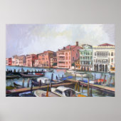 Venezianischer Canal Grande Poster (Vorne)