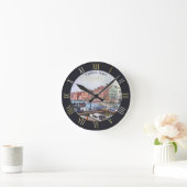 Venezianischer Canal Grande Runde Wanduhr (Zuhause)