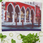 Venezianischer Charm Geschirrtuch (Gefaltet)