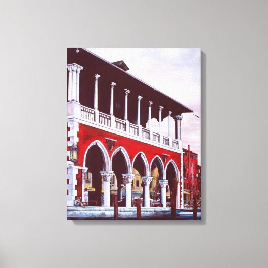 Venezianischer Charme Leinwanddruck (Vorderseite)