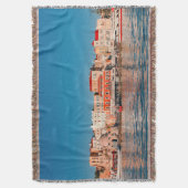 Venezianischer Hafen in Chania zur blauen Stunde,  Decke (Vorderseite Vertikal)