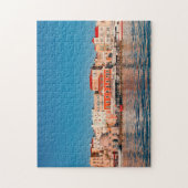 Venezianischer Hafen in Chania zur blauen Stunde,  Puzzle (Vertikal)