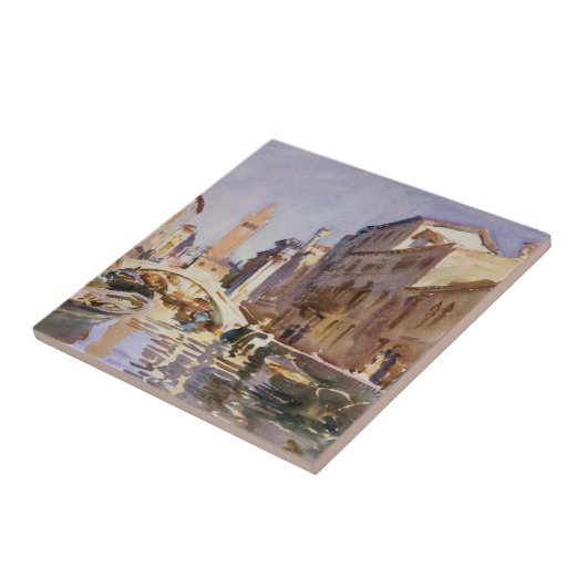 Venezianischer Kanal Fliese (Seite)