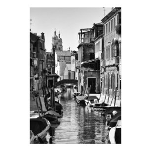 Venezianischer Kanal - Fotodruck