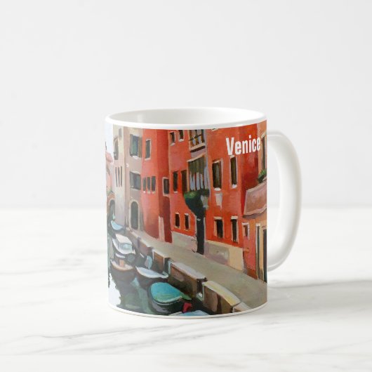 Venezianischer Kanal Kaffeetasse (VorderseiteRechts)