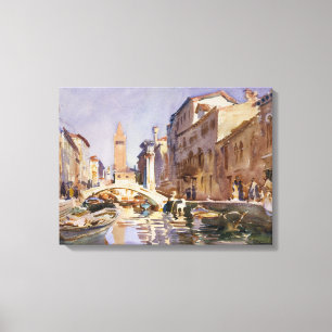 Venezianischer Kanal Leinwanddruck