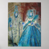 Venezianischer Karneval Poster (Vorne)