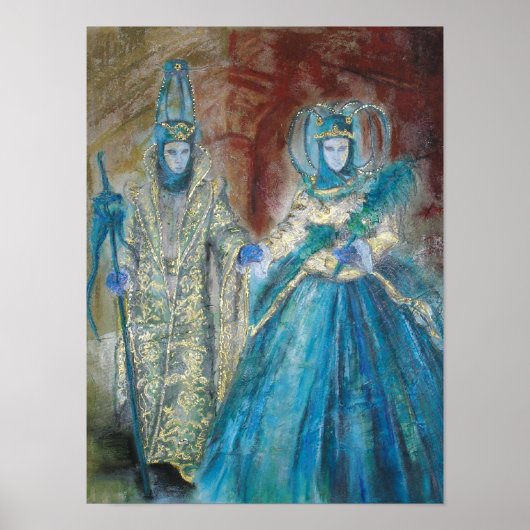 Venezianischer Karneval Poster (Vorne)