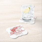 Venezianischer Löwe Untersetzer (Vor Ort)