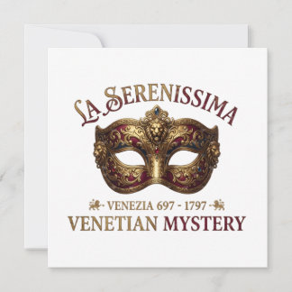 Venezianischer Maskenball: Die goldenen 40 Jahre J Einladung