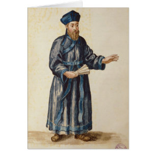 Venezianischer Missionar in der China