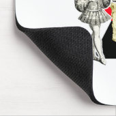 Venezianischer Noble mit dem Gott Apollo Mousepad (Ecke)
