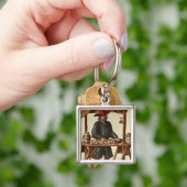 Venezianischer Tabak-Verkäufer Schlüsselanhänger (Hand)