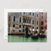 Venezianischer Verkehr Postkarte (Vorne/Hinten)