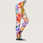 VENEZIANISCHES FLORA-GLAS LEGGINGS (Rechts)