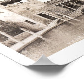 Venezianisches Kasino, Korallengänge, Florida Vint Poster (Ecke)