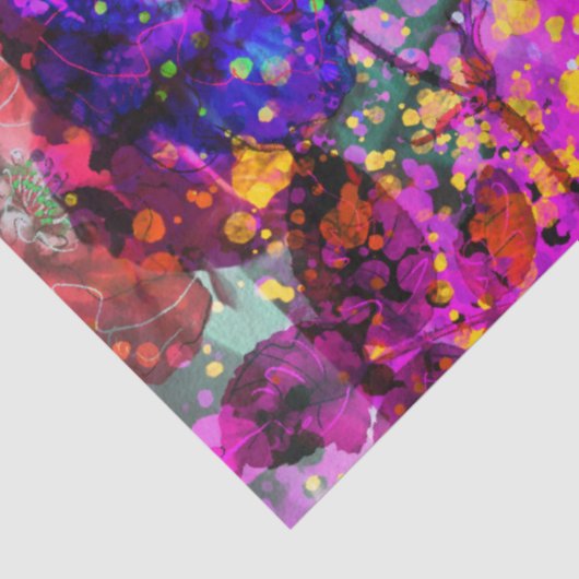 Venezianisches Mischpapier Seidenpapier (Ausschnitt)