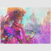 Venezianisches Mischpapier Seidenpapier (Vorderseite)