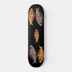 Venezianisches Murano Glass Fish Skateboard