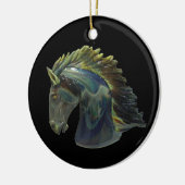 Venezianisches Murano Glass Horse Ornament (Links)
