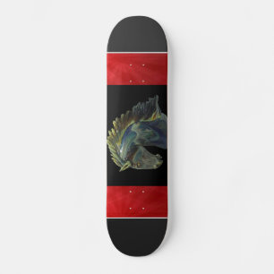 Venezianisches Murano Glass Horse Skateboard