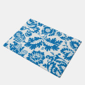 Venezianisches Muster (von William Morris) Fußmatte (Schrägansicht)