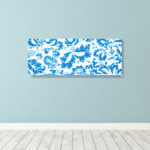 Venezianisches Muster (von William Morris) Leinwanddruck (Insitu (Holzboden))