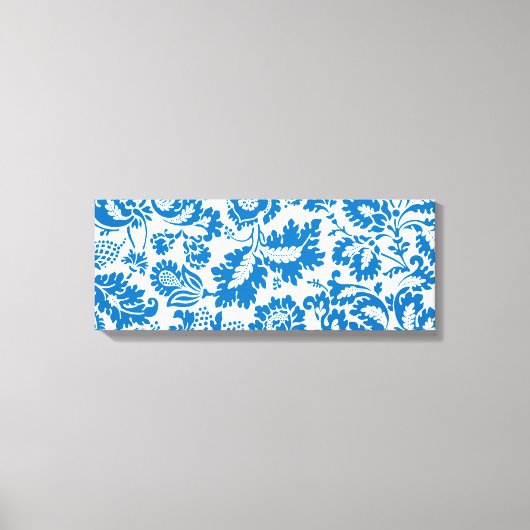 Venezianisches Muster (von William Morris) Leinwanddruck (Vorderseite)