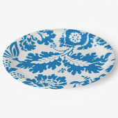 Venezianisches Muster (von William Morris) Pappteller (Schrägansicht)