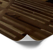 VENEZIANISCHES NOCTURNE-Poster (Matte) Poster (Ecke)