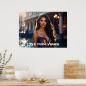VENEZIG - LIEBE AUS VENEDIG POSTER (Küche)
