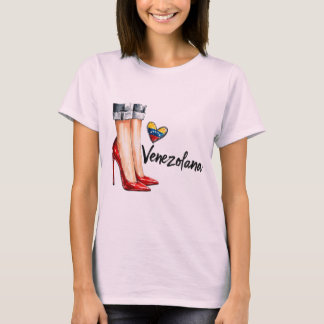 Venezolana Fuerte y Elegante – Caigo, Me Levanto.. T-Shirt