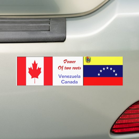 venezolanisch-kanadische Autoaufkleber (Auf Auto)