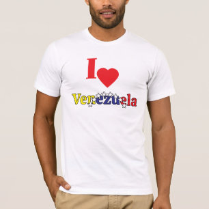venezolanisch, Männerherz, ich liebe Venezuela ,Fl T-Shirt