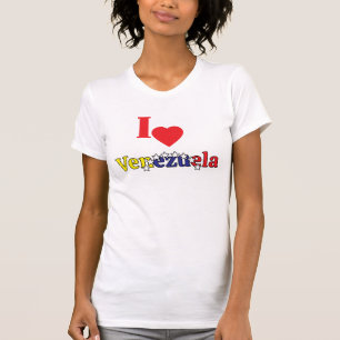 venezolanisch, Männerherz, ich liebe Venezuela, T-Shirt