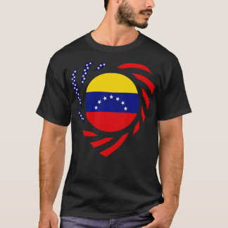 Venezolanische Fahne für multinationale Patrioten  T-Shirt